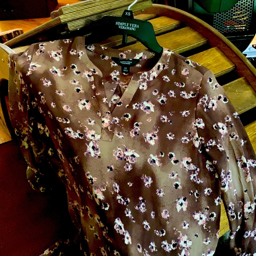 Vera wang blouse